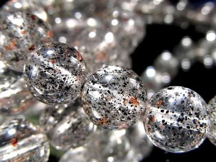 ◇見逃せない希少品！◇黒点と輝く褐色結晶◇1月の誕生石◇グラム130円