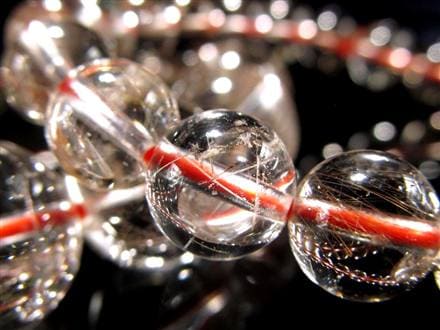 ◇超激安価格！◇透明感抜群◇人気の繊細針入り◇透き通る水晶に