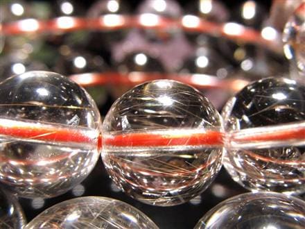 ❤️富と幸福を呼び込む❤️ 針が濃密なゴールドルチルのブレスレット✨✨♡ 高品質]ゴールドルチルクォーツブレスレット（約17mm大玉！絹の