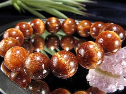 高品質！ 美しい ルチルクォーツ ブレスレット ◇過去最高品質◇全珠ビッシリ針!!見惚れる輝き◇ルチルの王様!!極上の