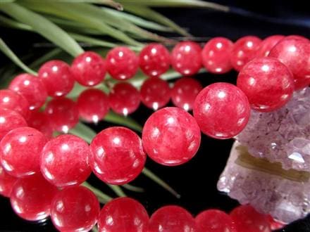 ◇美結晶質＆濃色レッドピンク◇薔薇のような上品さと華やかさ◇友愛を