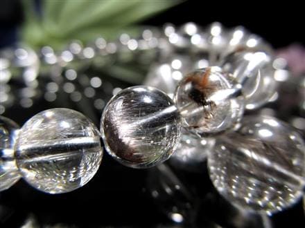 超希少 ブラジル産 極上プラチナルチルクォーツ 13mmアップ ブレスレット