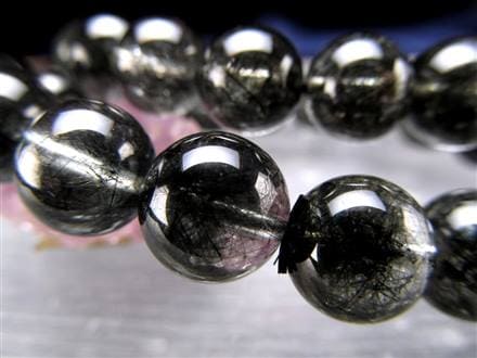 ◇透明感抜群!!ふんわり広がる黒兎針◇精神との調和の石◇心身を強くし  