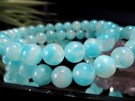 ☆人気の濃い色タイプ☆シリカによる個性的模様☆美しいブルーグリーン