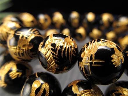 ◇運気上昇！金龍【ドラゴンボール】◇天然チベットモリオン◇最強の魔