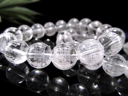 フェナカイト hariqua ブレスレット K18 ちゃ様 天然石水晶 般若心経