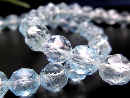 キラキラ❢アクアマリンスターカットのブレス❥ ◇希少！キラキラ輝くスターカット◇海の妖精の宝物◇上質クリアブルー