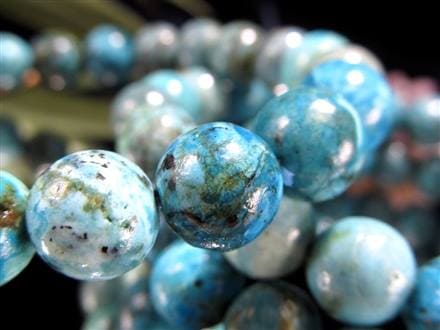 【希少】ブルーオパール　ブレスレット Amazon | [ハピネス ストーン] 希少高級天然石 10月誕生石 オパール