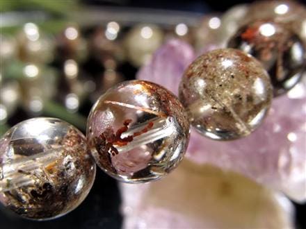 ☆圧倒的希少性！☆透明度抜群！庭園針水晶☆多彩なガーデン＆輝く