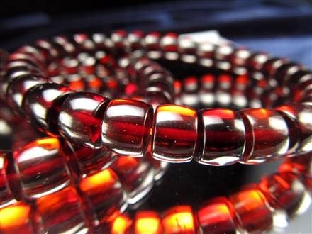 コレクション バルティックアンバー 天然琥珀 タンブルブレスレット