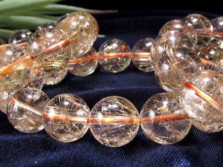 ☆透明感抜群☆繊細な金針がキラキラ輝く☆クリア水晶に広がる黄金の