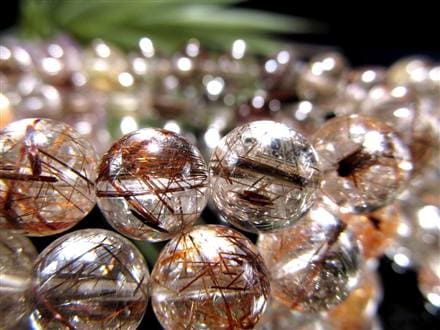 ☆秋を閉じ込めた針の芸術品☆高透明度×針バランス良好☆財運・活力を