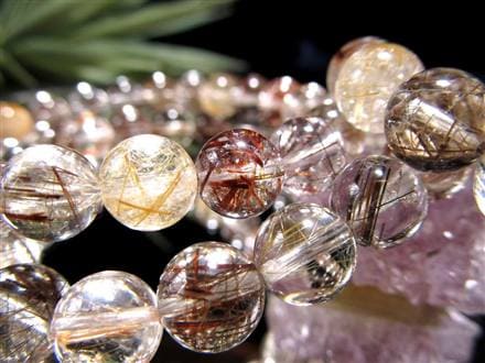 ☆秋を閉じ込めた針の芸術品☆高透明度×針バランス良好☆財運・活力を