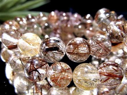 ☆秋を閉じ込めた針の芸術品☆高透明度×針バランス良好☆財運・活力を