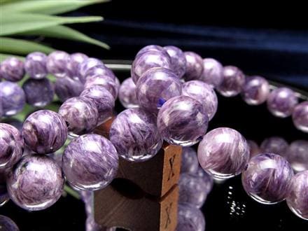 ☆明るめパープルカラー☆芸術的マーブル模様☆上品な艶感☆「心の平穏