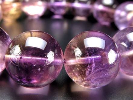 ☆希少！大珠☆2種の鉱物が織り成す神秘の石☆キラキラ虹入りも