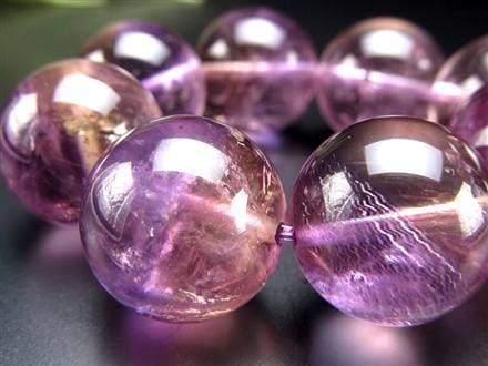 ☆希少！大珠☆2種の鉱物が織り成す神秘の石☆キラキラ虹入りも
