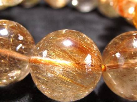 ☆透明感抜群☆オレンジゴールドの繊細針☆上品なアンティークカラー