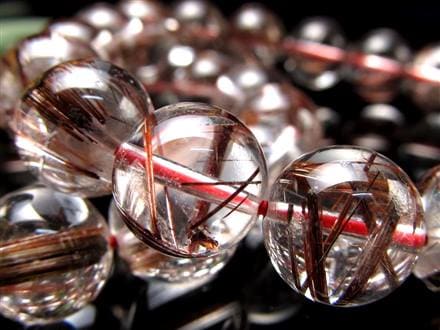 ◇鮮烈！レッドタイチンの輝き◇超透明！力強い束状褐色太針◇長寿