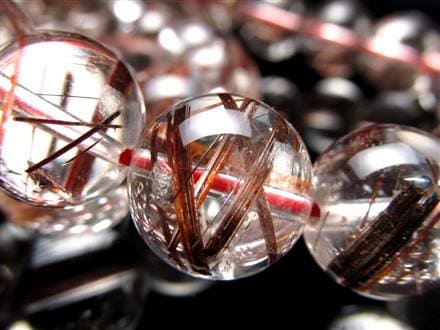 ◇鮮烈！レッドタイチンの輝き◇超透明！力強い束状褐色太針◇長寿