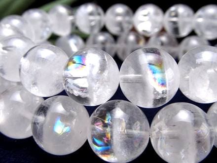 ☆くっきりダブルファントム☆鮮やかな虹入り☆透明感ある白幻影水晶