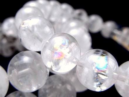 ☆くっきりダブルファントム☆鮮やかな虹入り☆透明感ある白幻影水晶