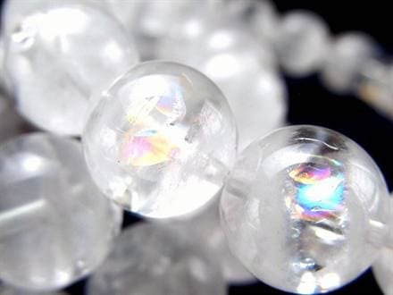 特選！虹入り！貫入水晶入り！宝石質ホワイトファントムクォーツ置物 ☆くっきりダブルファントム☆鮮やかな虹入り☆透明感ある白幻影水晶