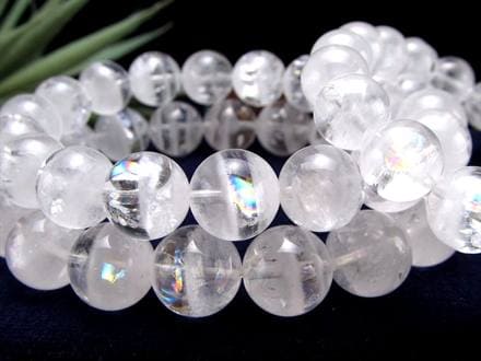 ☆くっきりダブルファントム☆鮮やかな虹入り☆透明感ある白幻影水晶