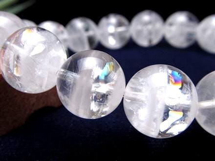 ☆くっきりダブルファントム☆鮮やかな虹入り☆透明感ある白幻影水晶