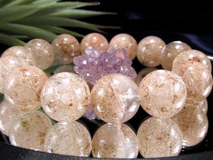 ☆大自然の神秘を閉じ込めた☆仮晶水晶×庭園水晶☆守護石（浄化作用