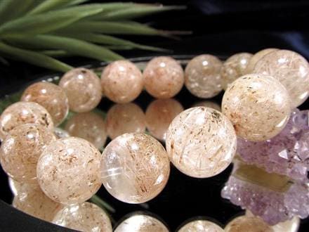 ☆大自然の神秘を閉じ込めた☆仮晶水晶×庭園水晶☆守護石（浄化作用