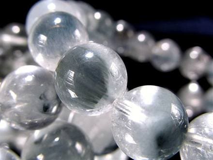 ☆希少ブルーラビットヘア☆神秘の青針結晶☆学業・ビジネスの御守りに