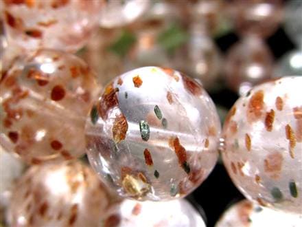 【結晶が美しい】ガーネットinクォーツ フェルドスパー 32×18×14mm ☆大粒結晶タイプ☆透明感あり☆絶大なパワーを秘めた石☆オレンジ