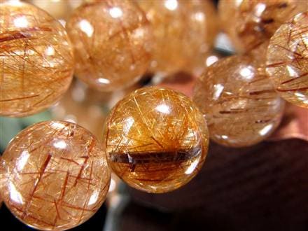 ☆落ち着きある光沢☆束感ルチル×ふんわり繊細針☆統率力や人間関係を