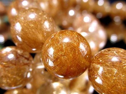 ☆落ち着きある光沢☆束感ルチル×ふんわり繊細針☆統率力や人間関係を