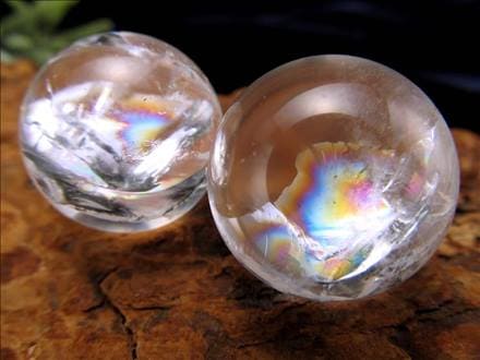 ☆超人気スフィア！☆虹色に輝くアイリスクォーツ☆土地の浄化・お守り