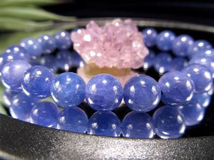 タンザナイト 9mm ブレスレット タンザニア産