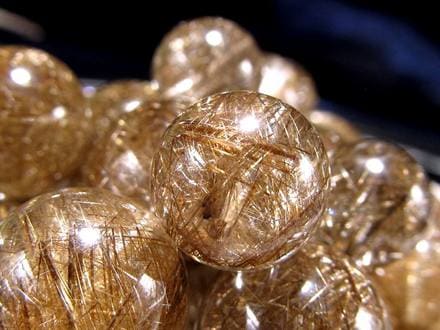 1粒売り】☆圧巻の針量！☆繊細な銀針が幾重にも交差！☆透明水晶に
