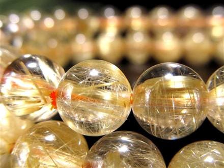 ☆輝く繊細針☆女神の黄金髪！ゴールドルチルヴィーナスヘア☆恋の運気