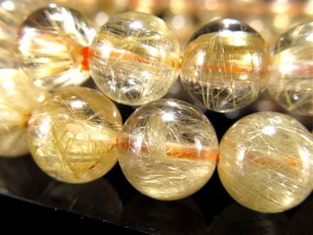 ☆輝く繊細針☆女神の黄金髪！ゴールドルチルヴィーナスヘア☆恋の運気