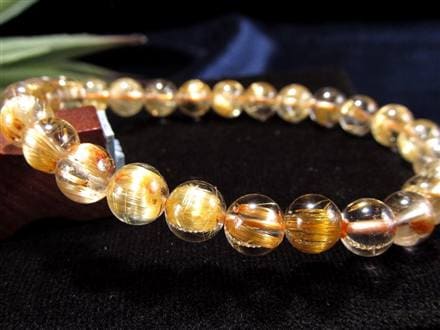 至高の装身具 タイチンゴールドルチルバングル　ブラジル産　金針水晶 至高の装身具 タイチンゴールドルチルバングル ブラジル産 金針