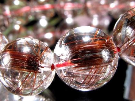 ☆激烈！レッド強太針☆ブロンズのように輝く重厚なタイチン針☆透明感
