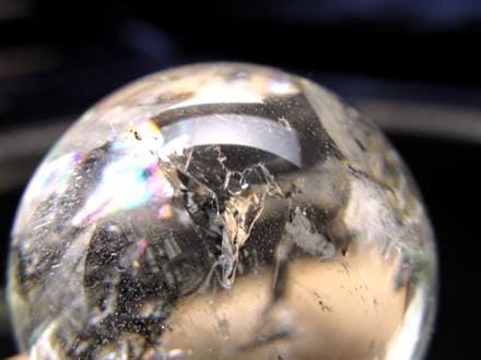 ☆幻級！水入り水晶☆透明水晶に揺らめく聖水☆水が動く神秘の結晶☆数
