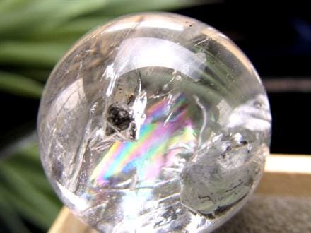 ☆幻級！水入り水晶☆透明水晶に揺らめく聖水☆水が動く神秘の結晶☆数
