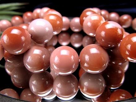 ☆高品質！☆艶やかピンク×情熱のレッド☆神秘の大地が織りなす模様