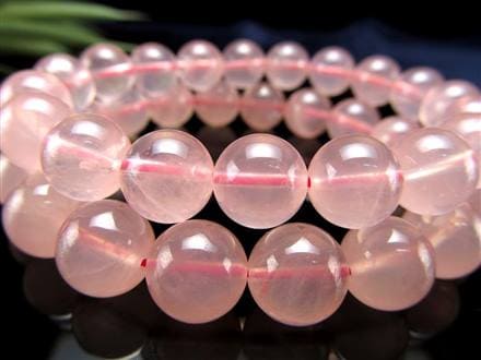 41g 【ローズクォーツ：ピンク水晶】カット『恋愛成就』PS15 省き 