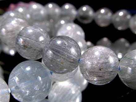 ☆お買い得！☆シックな藍色針☆ふんわりラビットヘア&アクチノライト  