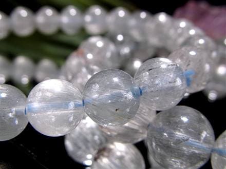 ☆お買い得！☆ふんわりラビットヘア&アクチノライト結晶☆透明