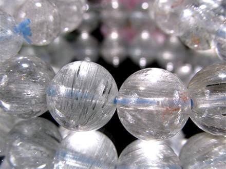 ☆お買い得！☆ふんわりラビットヘア&アクチノライト結晶☆透明感あり