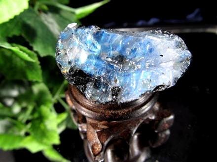 ☆美麗ブルーシラー☆潜在能力を引き出す石☆美しい光の反射☆『月の石